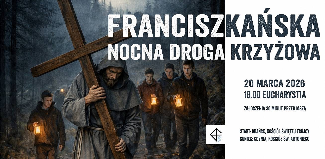 Grafika Franciszkańska Nocna Droga Krzyżowa